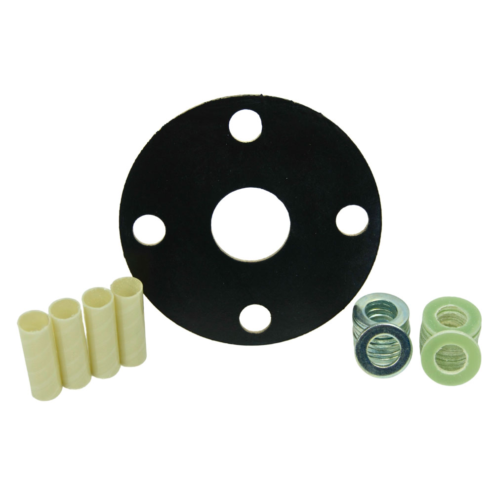 Fuel duty flange insulation kit